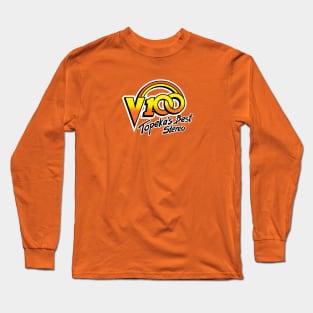 V100 - Topeka's Best Stereo 80s Long Sleeve T-Shirt